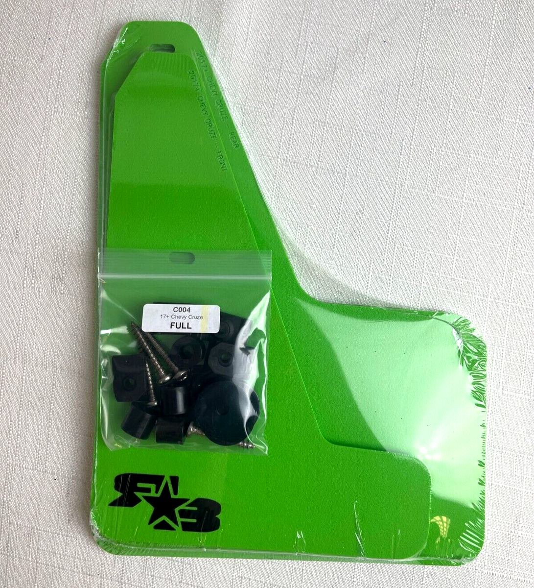 RokBlokz Mud Flaps for 17-19 CHEVROLET CRUZE - Set of 4 - Open Box