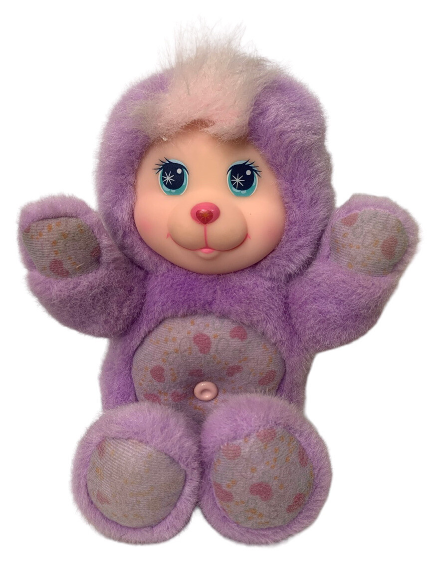 Magic Nursery Mattel Pets Purple Bunny Rabbit Vintage HTF Easter