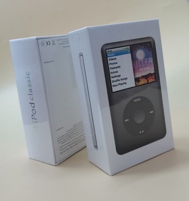 🔥NEW, Apple iPod Classic 6th Generation Black 120GB -Fast