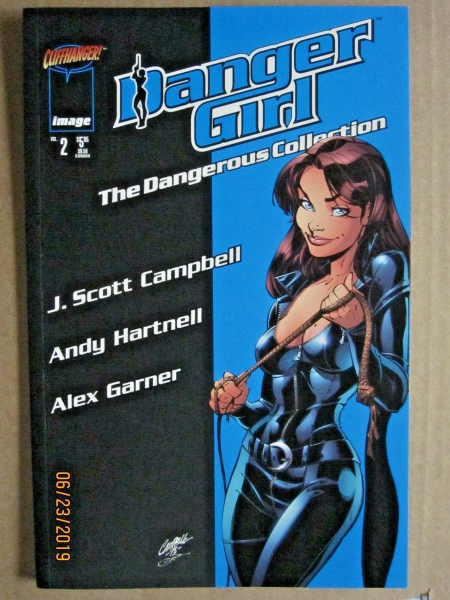 IMAGE COMICS DANGER GIRL THE DANGEROUS COLLECTION #2 HARTNELL