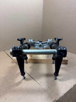 09-12 KAWASAKI ZX6R ZX600R NINJA OEM FRONT FORKS TRIPLE TREE AXLE