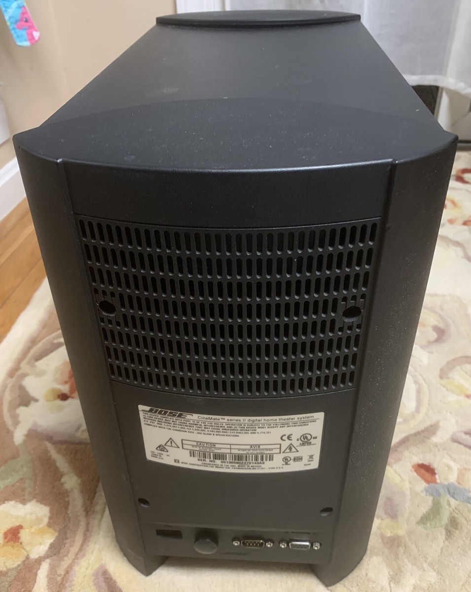 Bose Cinemate Series II Digital Home Theater System 2.1 Ch Works