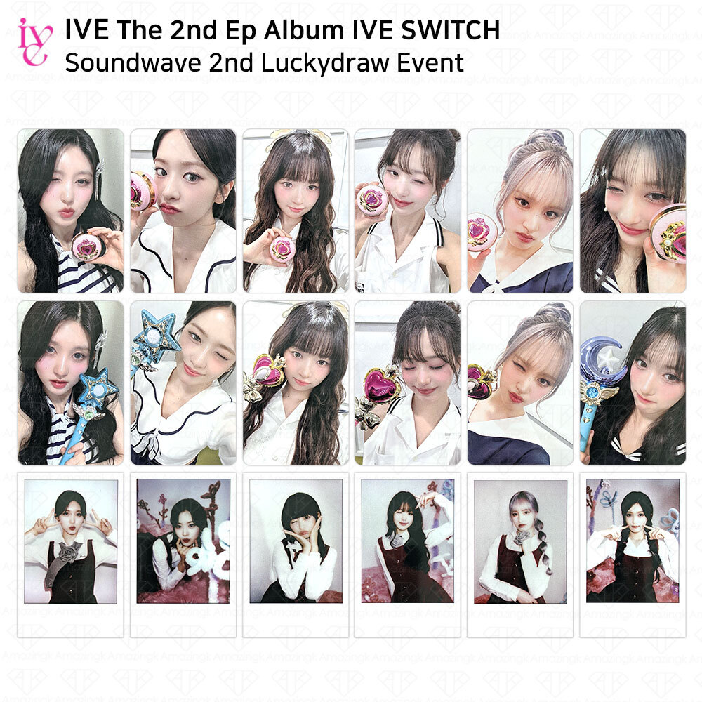 IVE The 2nd EP Album IVE SWITCH Soundwave 2nd Lucky Draw Photocard