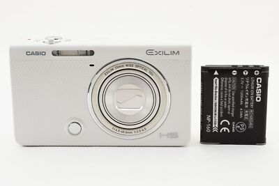 Casio EXILIM EX-ZR70 compact digital camera white English language