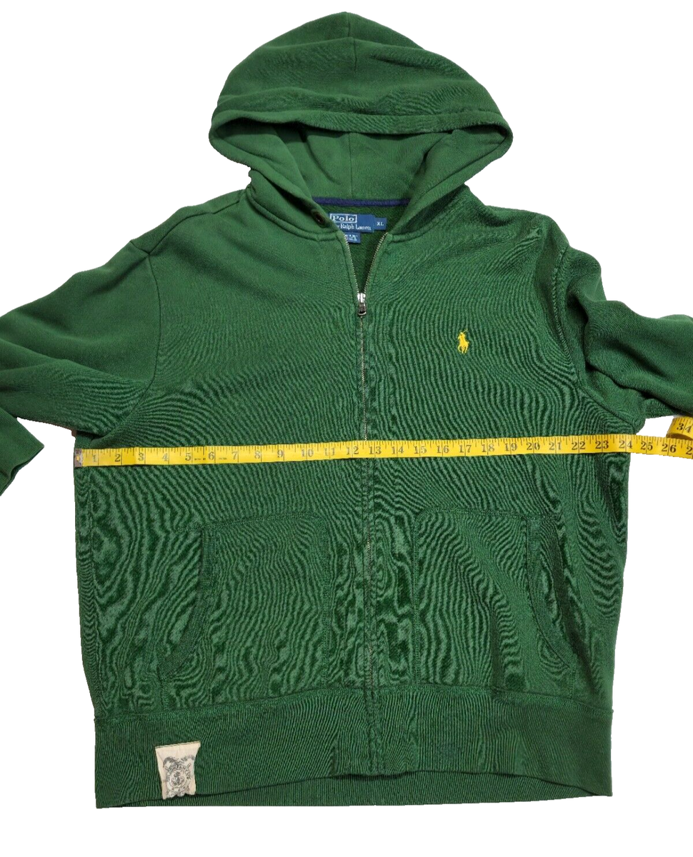 Vintage Polo Ralph Lauren Ideal Zipper Forest Green Active 90's