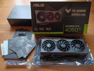 ASUS TUF Gaming GeForce RTX 4060 Ti OC 8GB | eBay