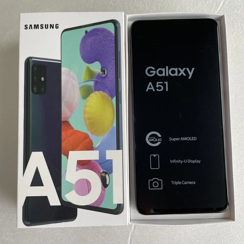 Samsung Galaxy A51 SM-A515U 128GB 48MP Unlocked Android Smartphone
