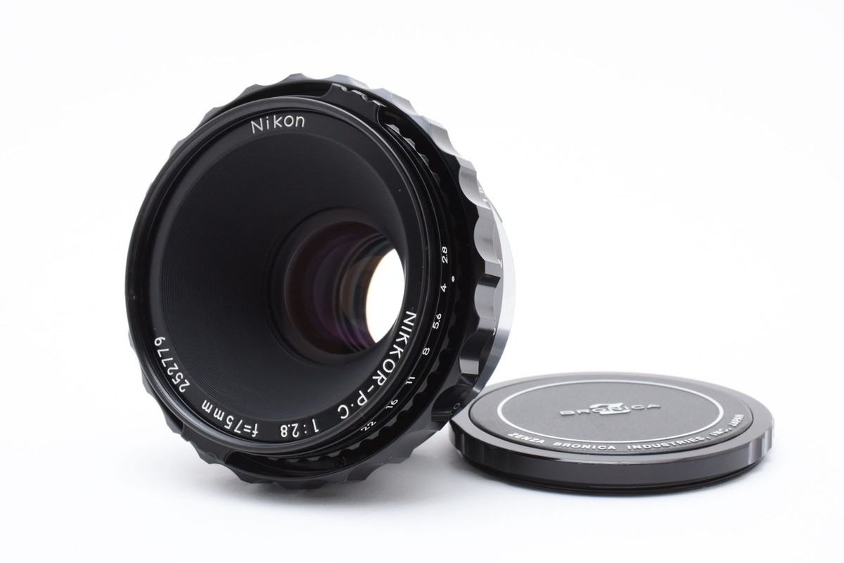 ZENZA BRONICA S2 ブラック NIKKOR-P.C 75 2.8 【公式通販】