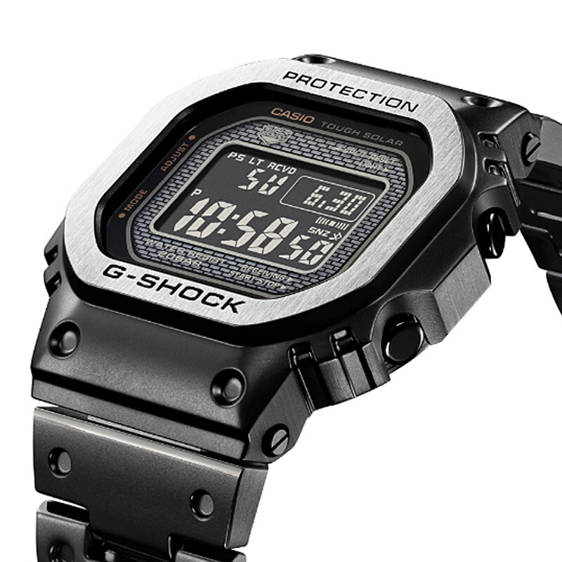 Casio G-Shock GMW-B5000MB-1JF Solar Radio Bluetooth Metal Case