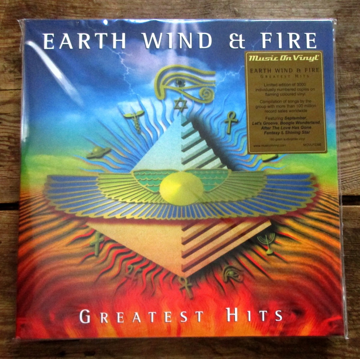 EARTH, WIND & FIRE - Greatest Hits (2023) 2 x Flaming Colored
