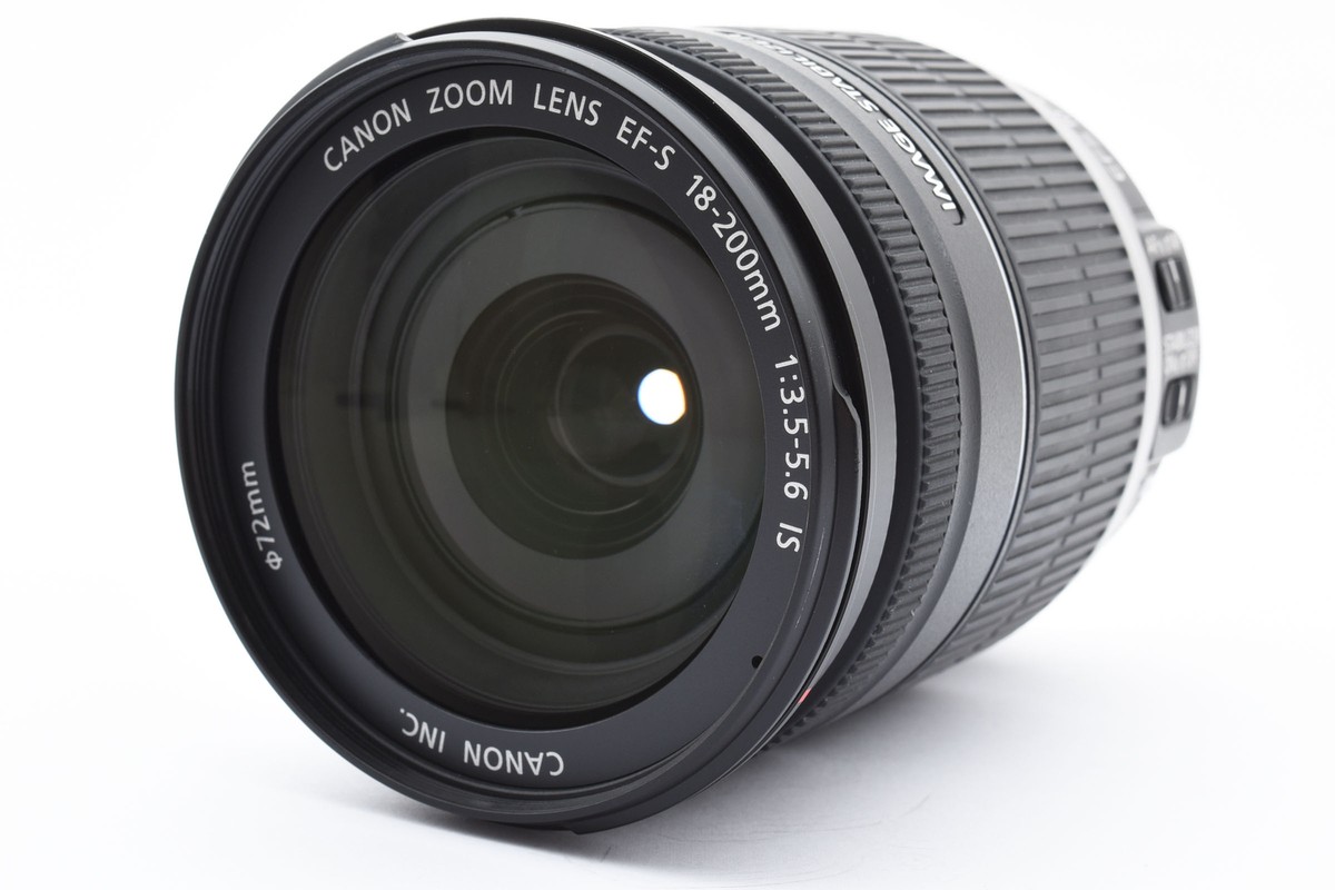 Near MINT] Canon EF-S 18-200mm f/3.5-5.6 IS Zoom Lens From JAPAN