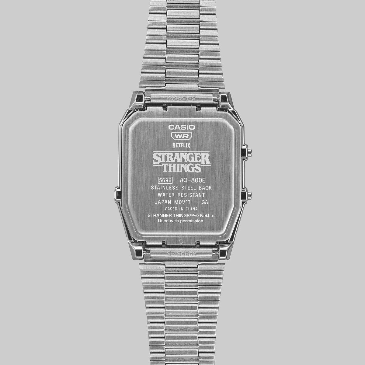 CASIO AQ-800EST-1AJR Stranger Things Collab Upside Down Watch