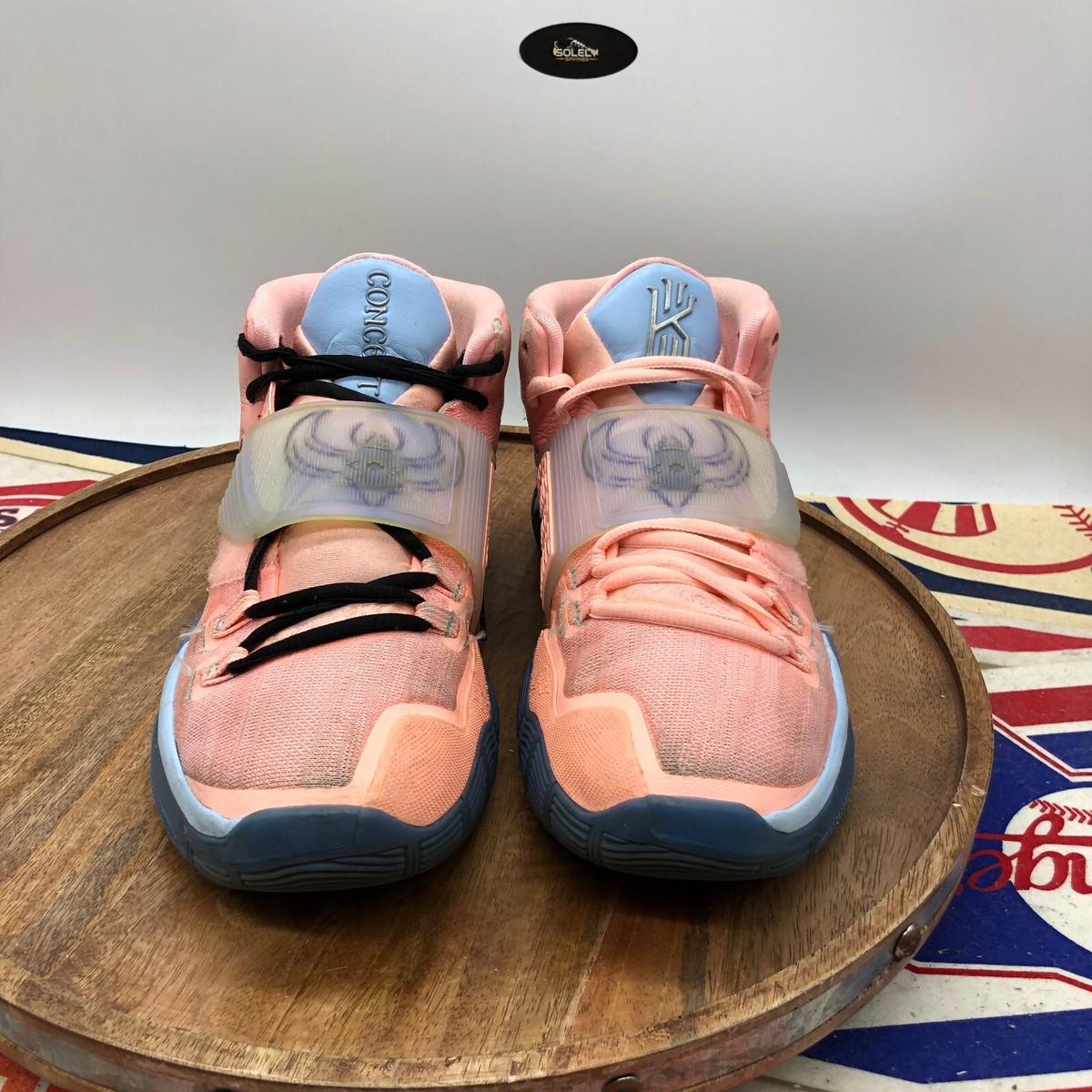 Nike Men's Kyrie 6 x Concepts Khepri Pink Blue OG Shoes Size 8.5