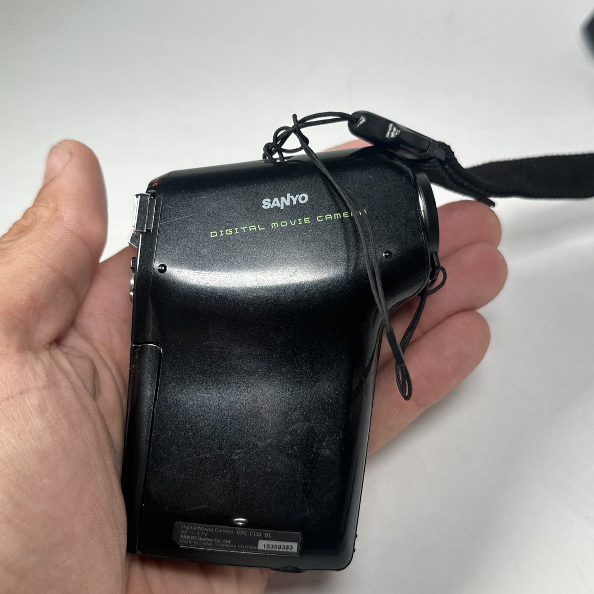 SANYO CG6 Xacti Digital Movie Camera VPC CG6 Blue W/ Case | eBay