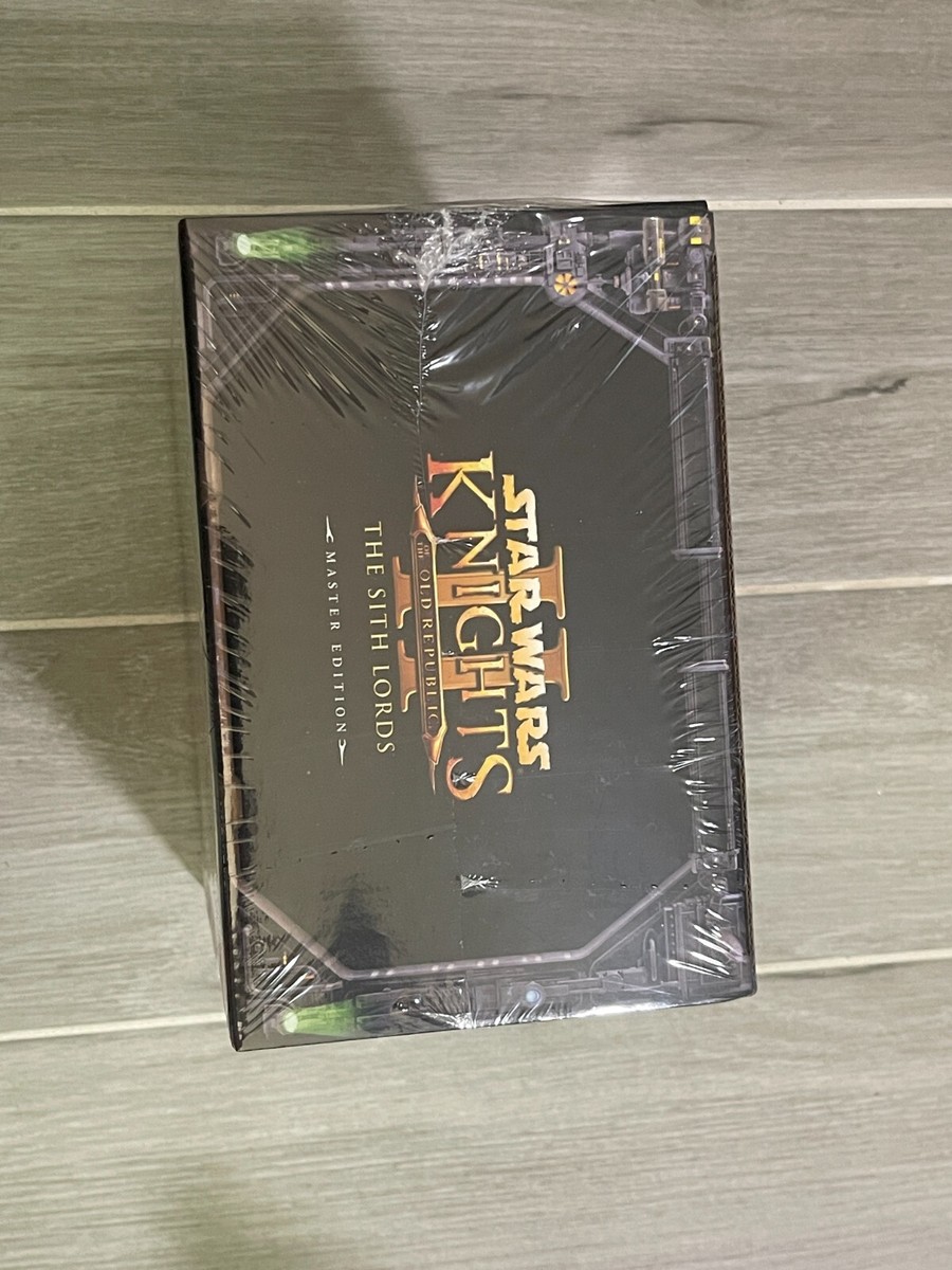 STAR WARS KNIGHTS OF OLD REPUBLIC II 2 SITH LORDS MASTER EDITION