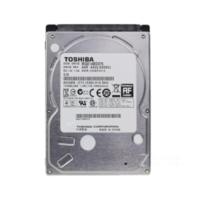 Toshiba 750GB MQ01ABD075 5400RPM SATA 2.5