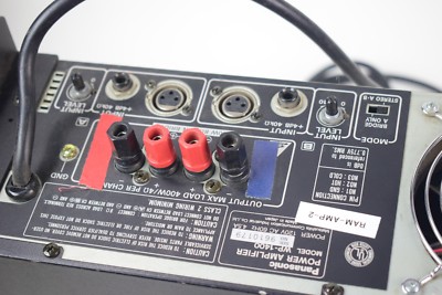 Ramsa WP-1400 2 Channel Pro Power Amplifier - XLR 240 WPC | eBay