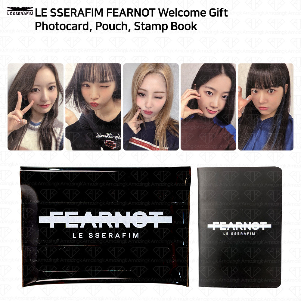 Le Sserafim FEARNOT Membership Welcome Gift Fanclub Kit Official