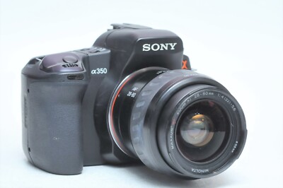 Sony Alpha DSLR-A350 DSLR Camera w/28-80mm AF Lens *JAPANESE Menus