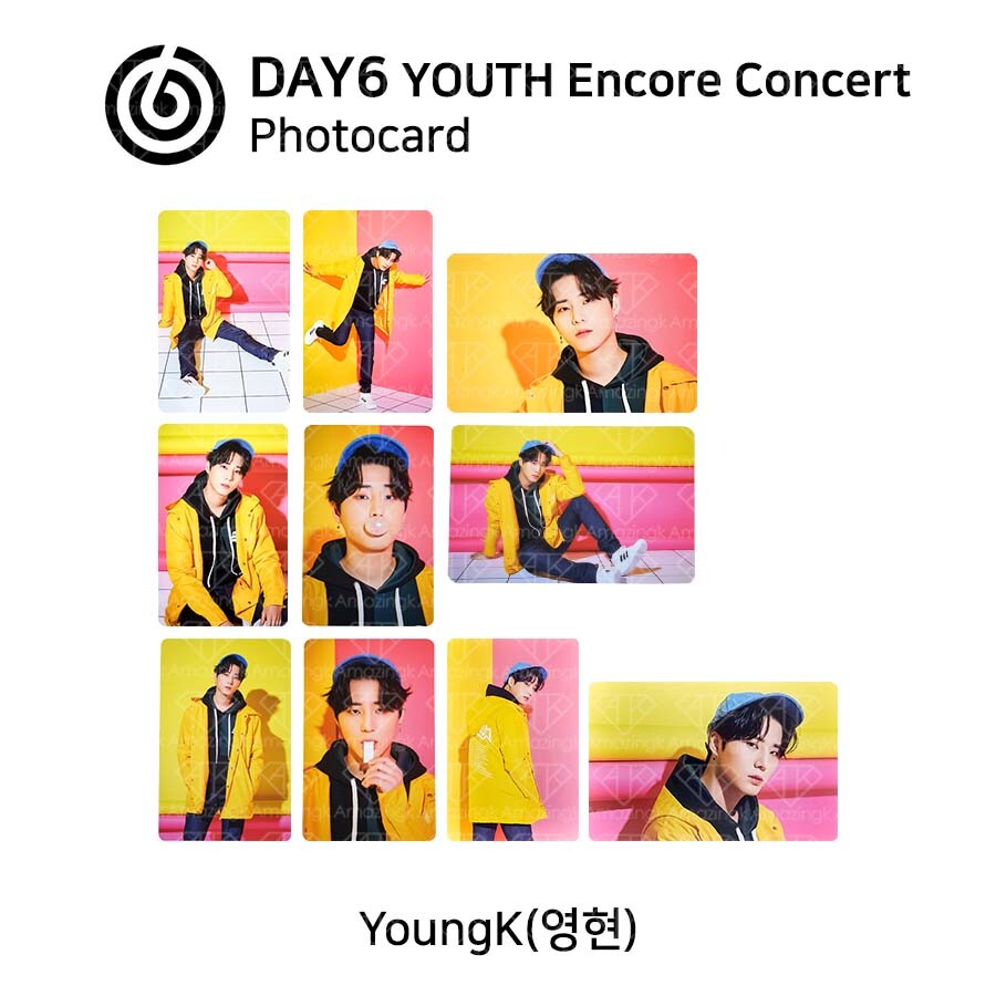 DAY6 Youth Encore Concert Official Photocard YOUNG K | eBay
