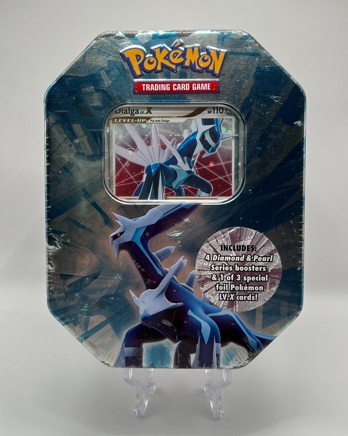 402850) Pokemon 2008 Dialga LV.X Diamond & Pearl Collectors Tin