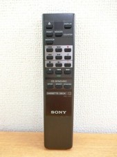 Sony Rm-j701 Cassette Deck Remote Control Black AV Accessory