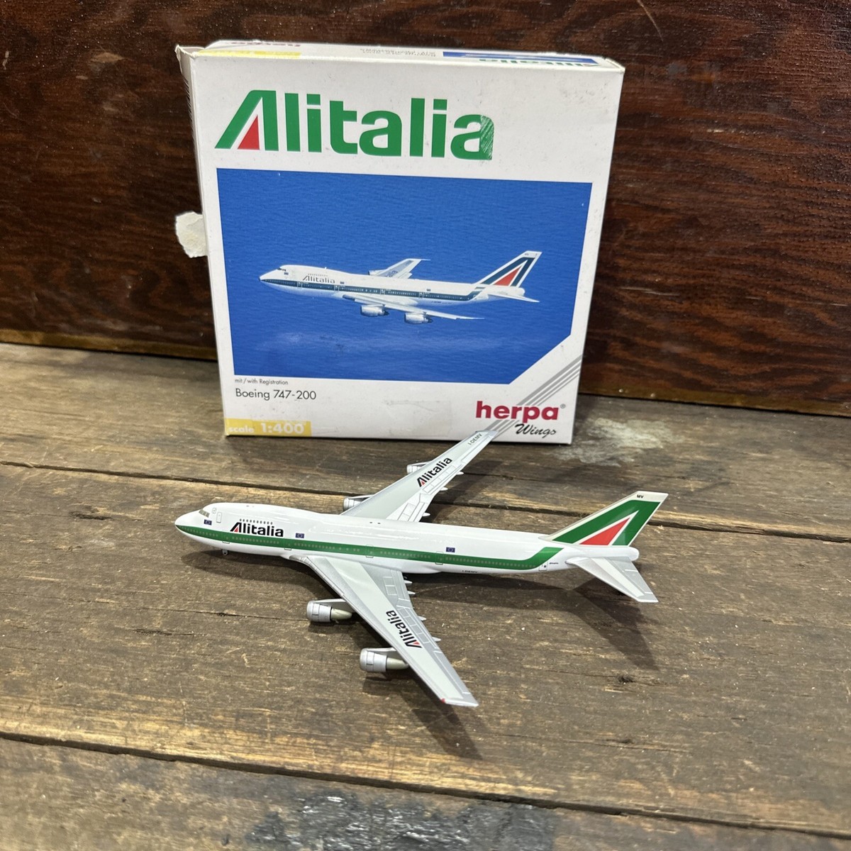 航空機・ヘリコプター herpa Boeing 747SP Alliance Air 1/400 航空機