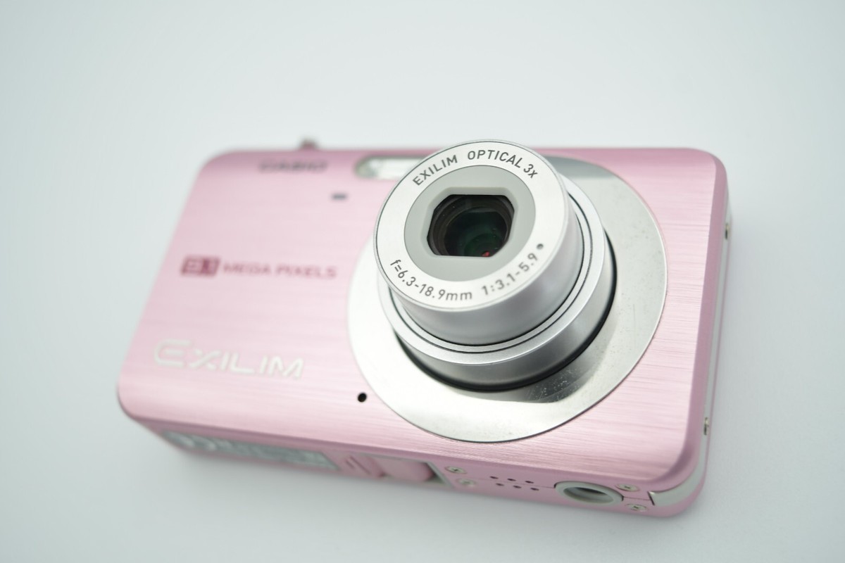 Excellent 5]Casio Digital Camera Exilim EX-Z85 9.1MP PINK Charger