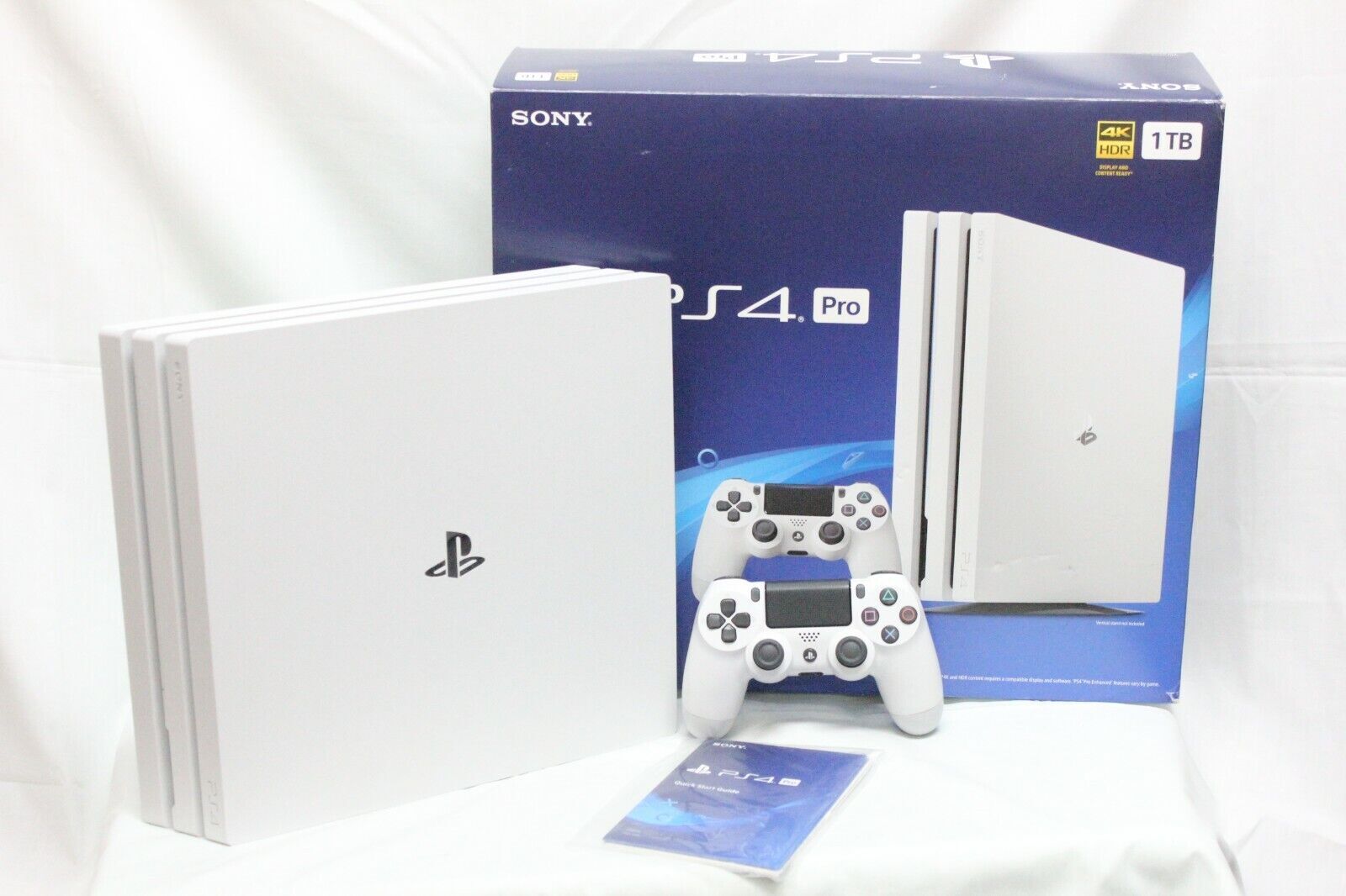 Sony PlayStation 4 Pro 1TB Glacier White Console for sale online
