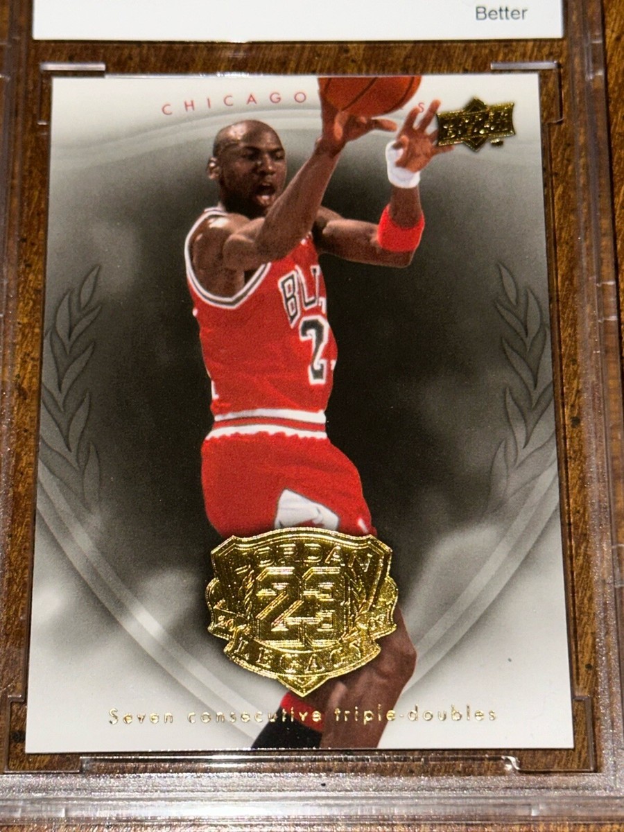 MICHAEL JORDAN 2009-10 Upper Deck MJ Legacy Gold Edition #33 BCCG