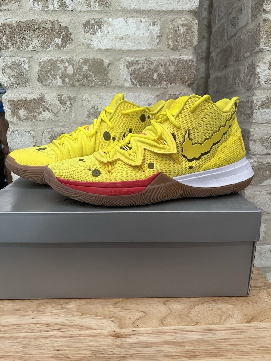 Nike Kyrie 5 SpongeBob SquarePants Men's Size 12 CJ6951-700