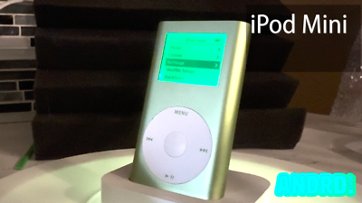 Modded 256GB Grade A Green iPod Mini 2nd Gen - Green Backlight