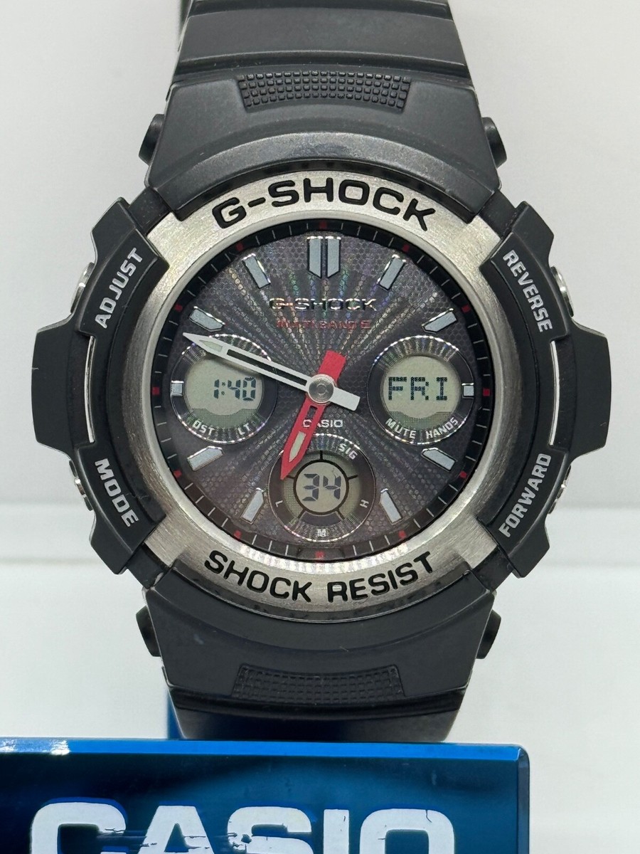 Casio G-Shock AWG-M100 Wrist Watch Mod 5230 Mans 200m Alarm Solar