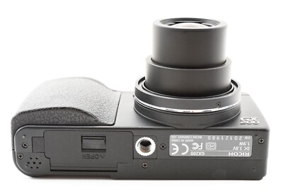 Ricoh GX200 12.1MP Compact Digital Camera Black | eBay