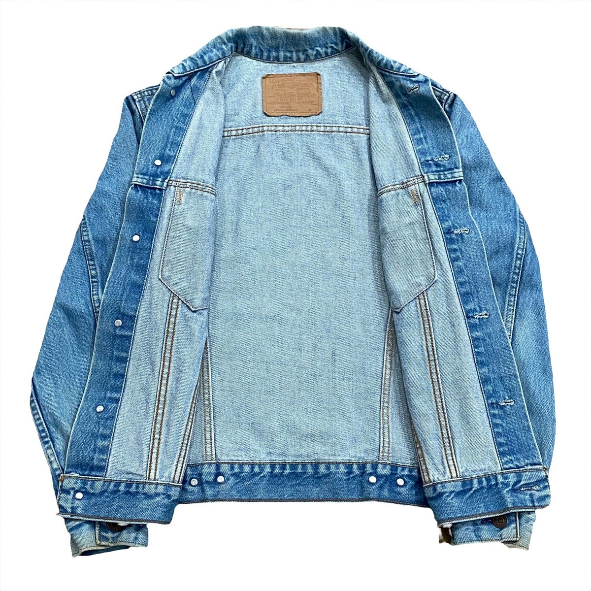 Vintage 70's Levi's 75505-0211 Denim Jean Jacket 36 | eBay