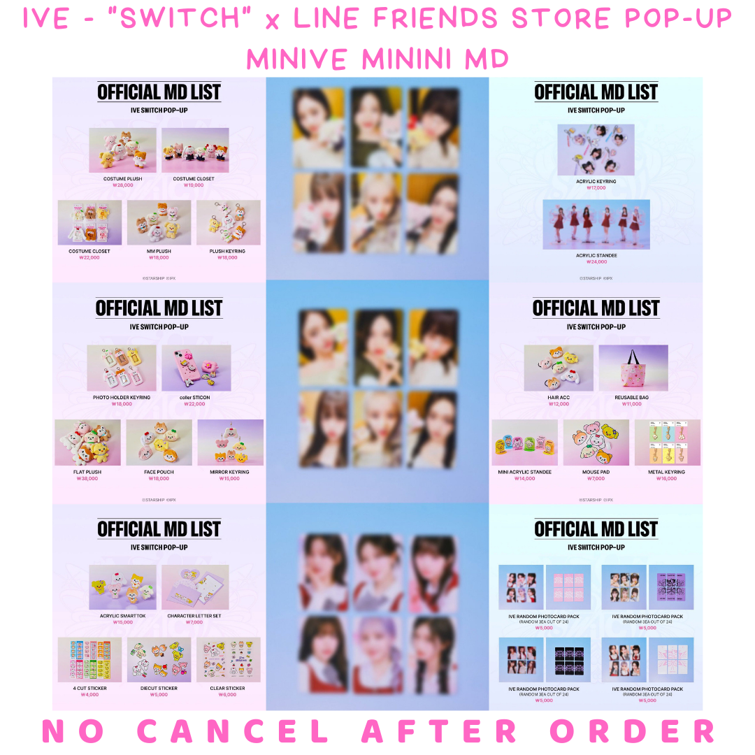 IVE POPUP MINIVE minini 特典 トレカ