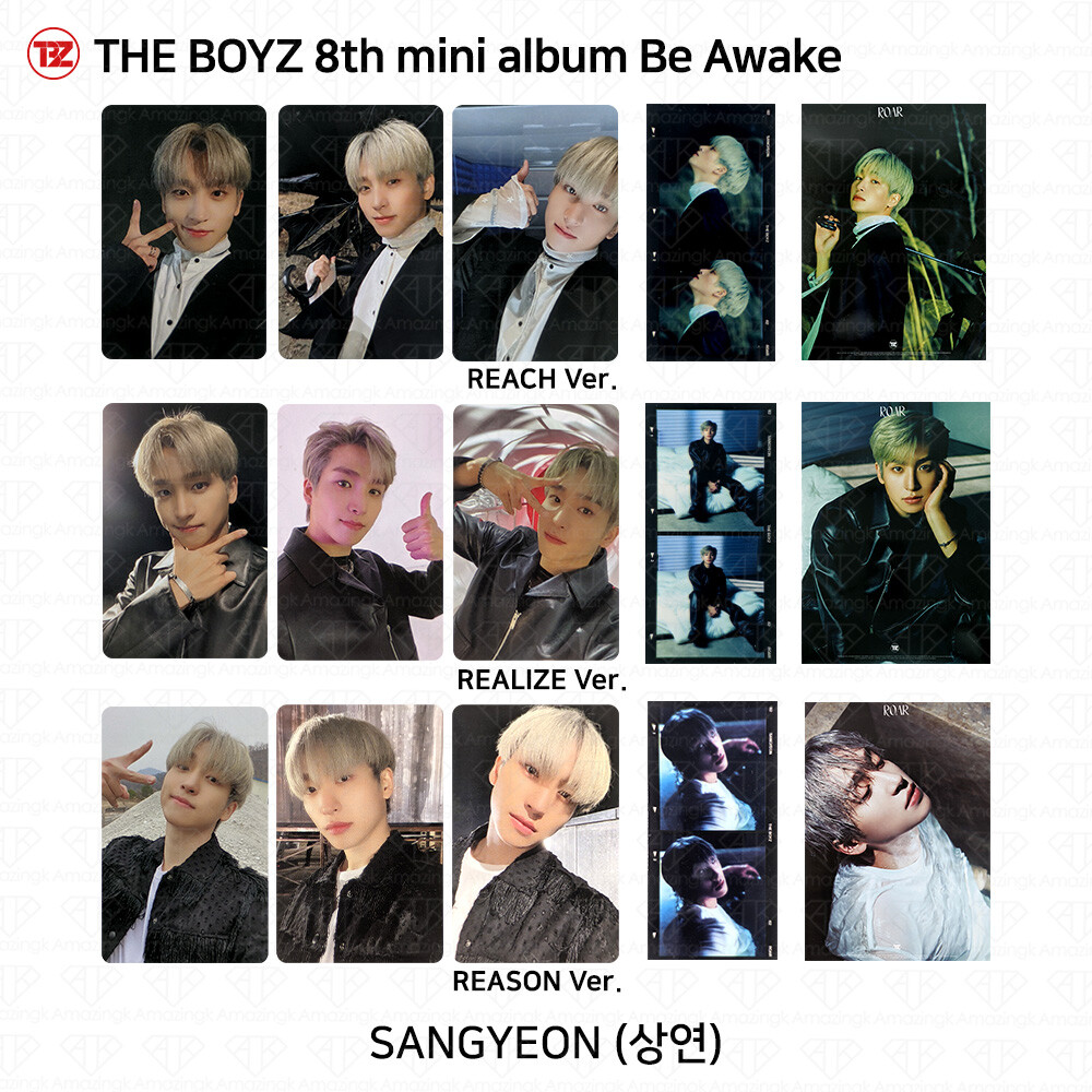 The Boyz 8th Mini Album Be Awake Photobook ver. Photocard Film