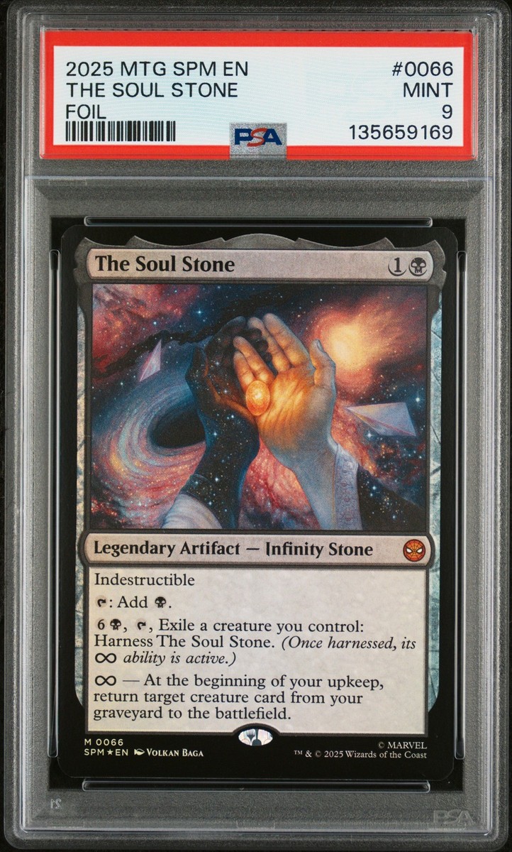 The Soul Stone Marvel's Spider-Man Foil for sale online | eBay
