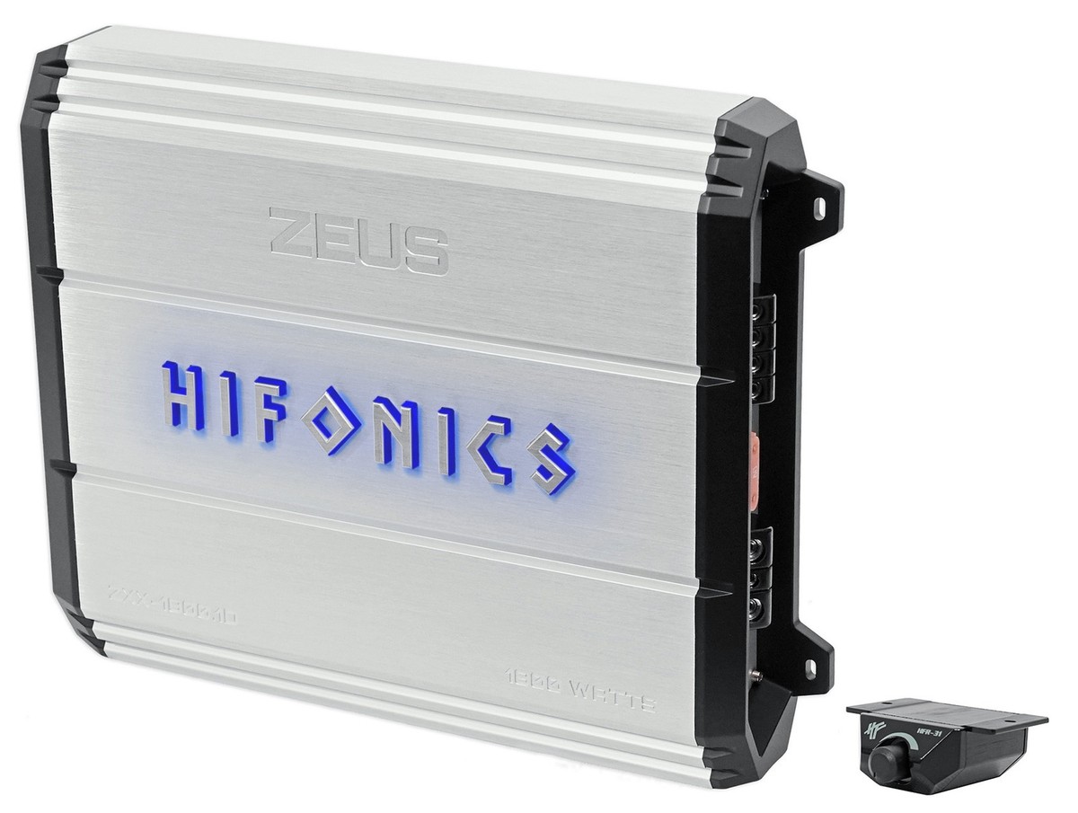 Hifonics Zeus ZXX-1800.1D 1800W RMS Mono Block Class D Car Audio