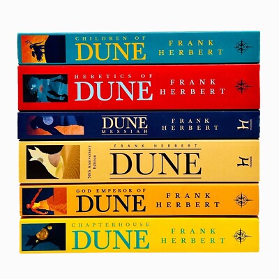 Dune Series Collection 6 Books Collection Set by Frank Herbert