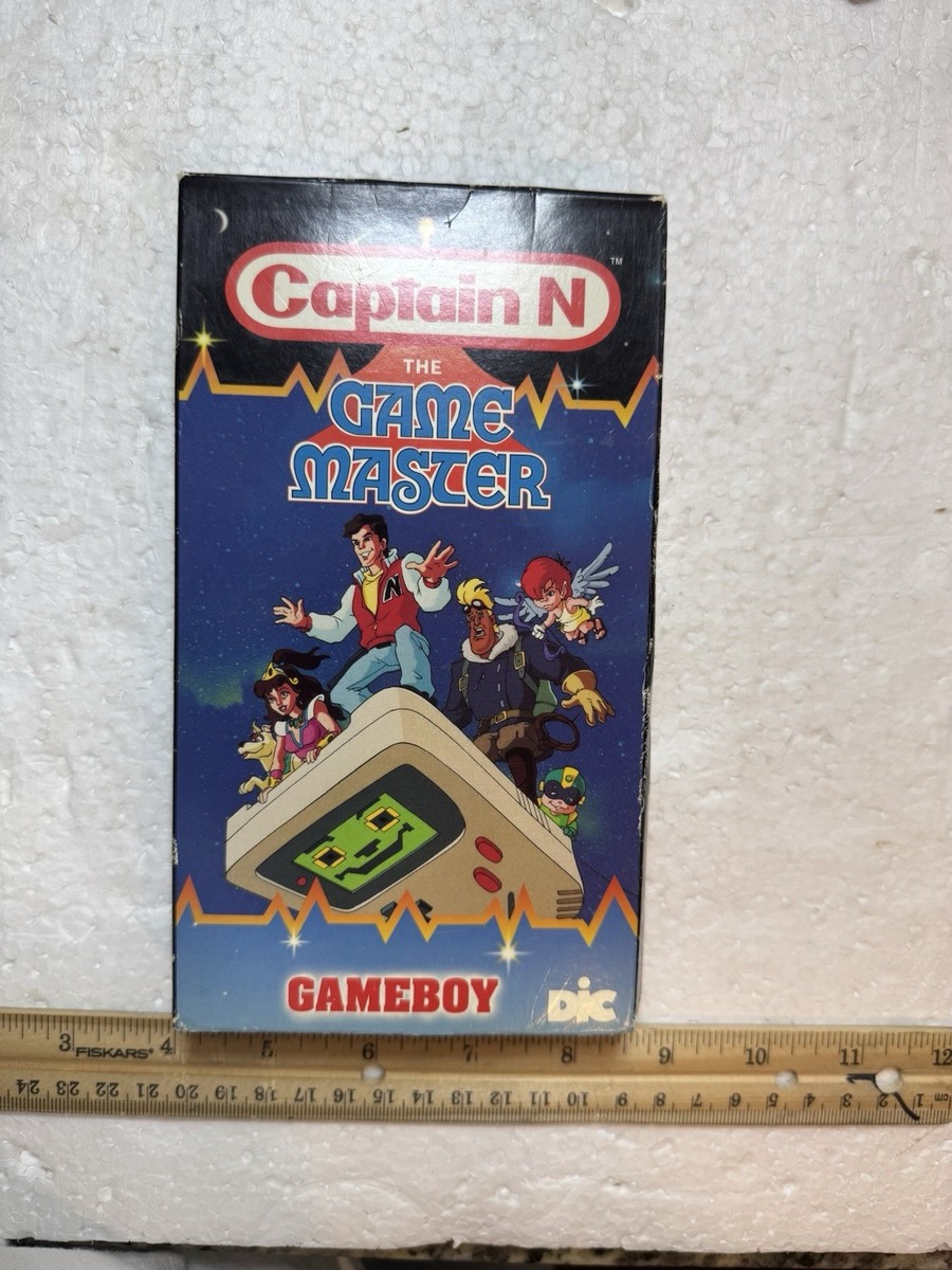Vintage 1989 Captain N The Game Master Gameboy VHS | eBay