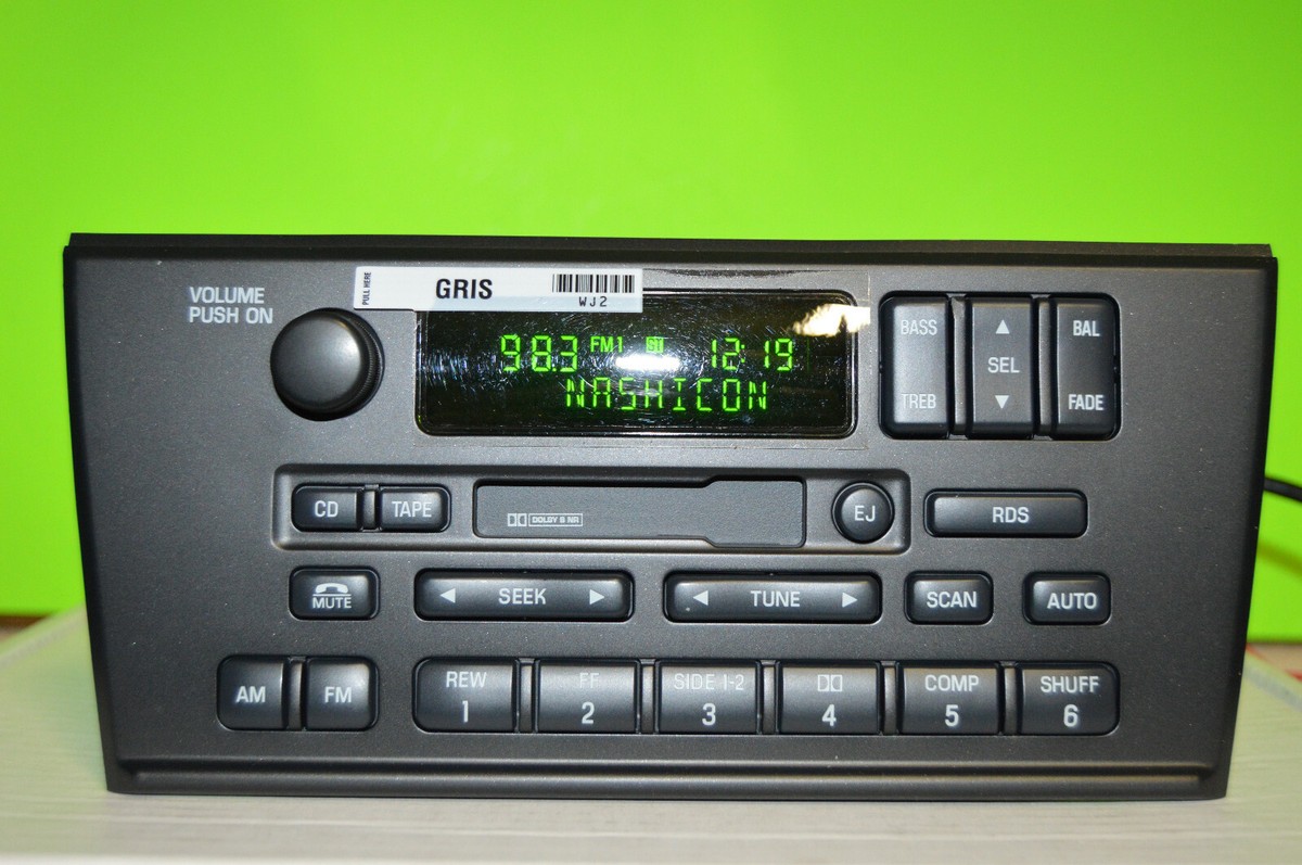 Lincoln LS factory Alpine cassette player radio 00 01 02 03 XW4F