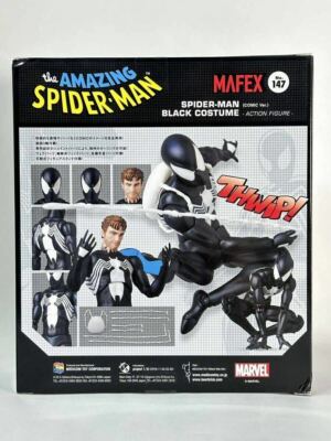 MAFEX No.147 Black Suit Spider-Man Symbiote Secret Wars Comic Ver