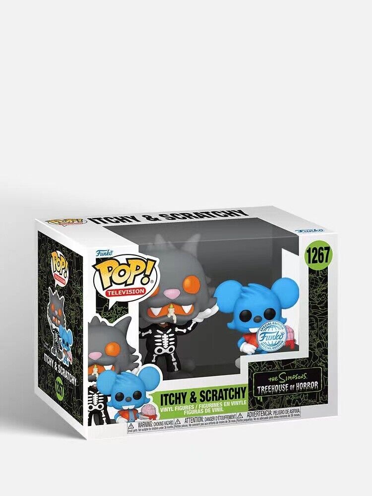 Funko Pop The Simpsons Itchy & Scratchy #1267 Special Edition