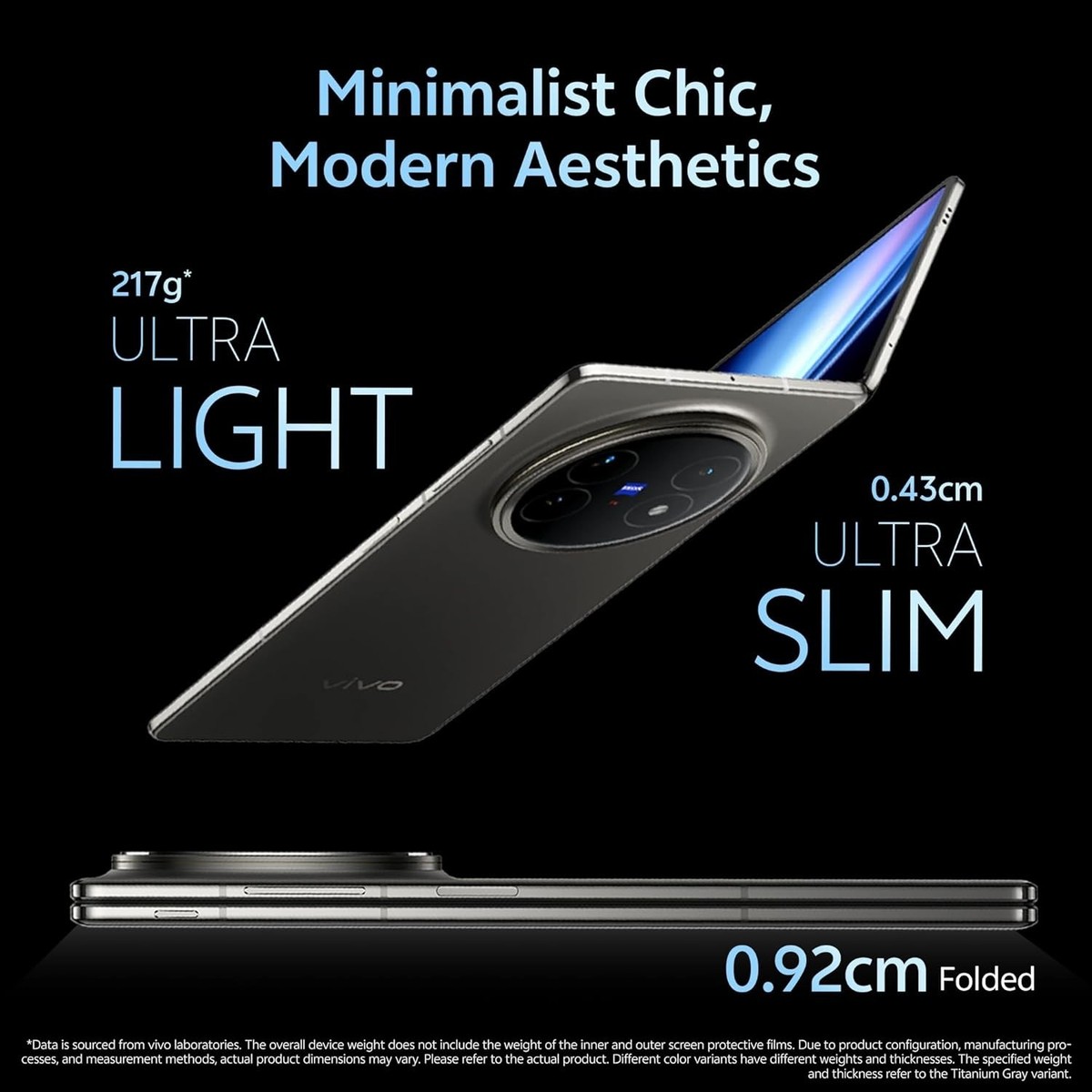 Vivo X Fold 5 5G 16GB 512GB Global Version | Foldable | 6000mAh NO