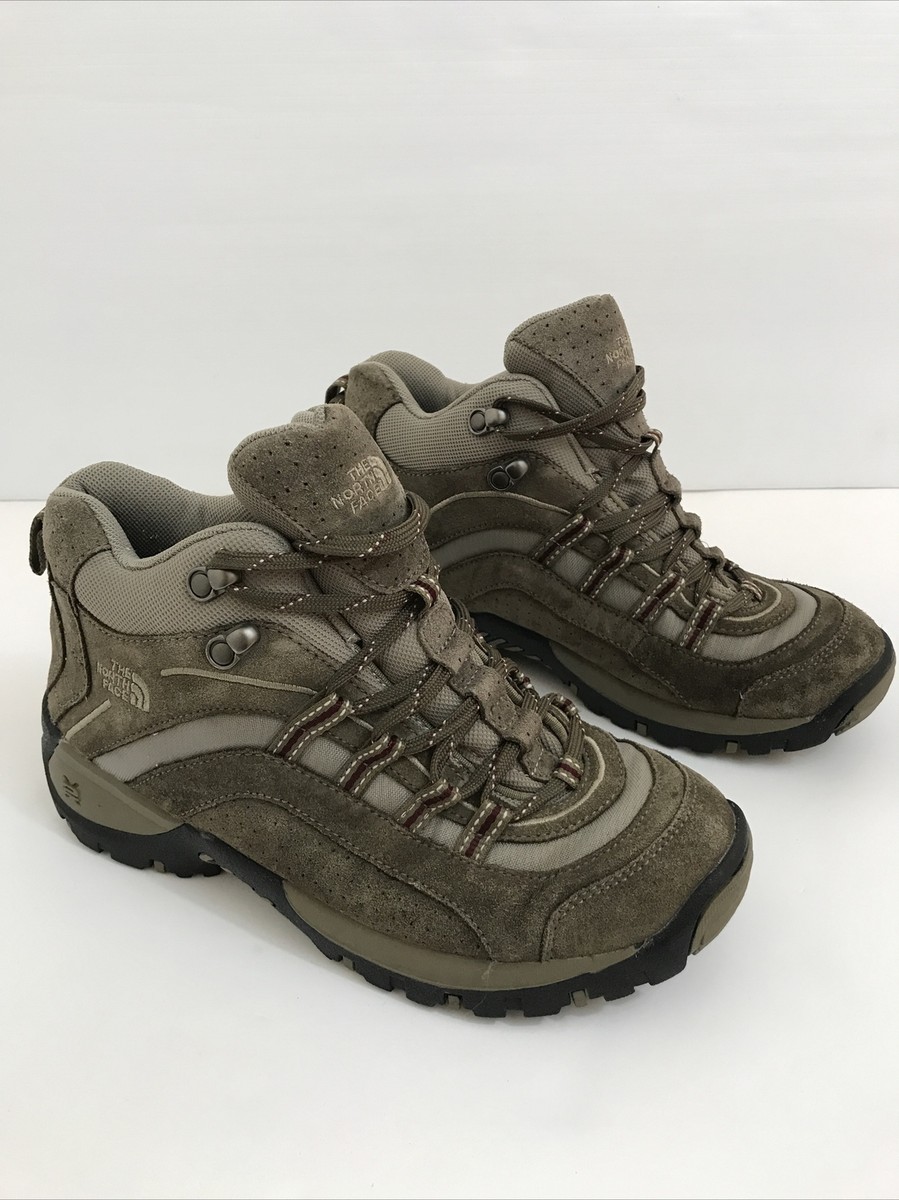 The North Face Womens 9 Hiking Boots Brown Shoes A788 T177 551044