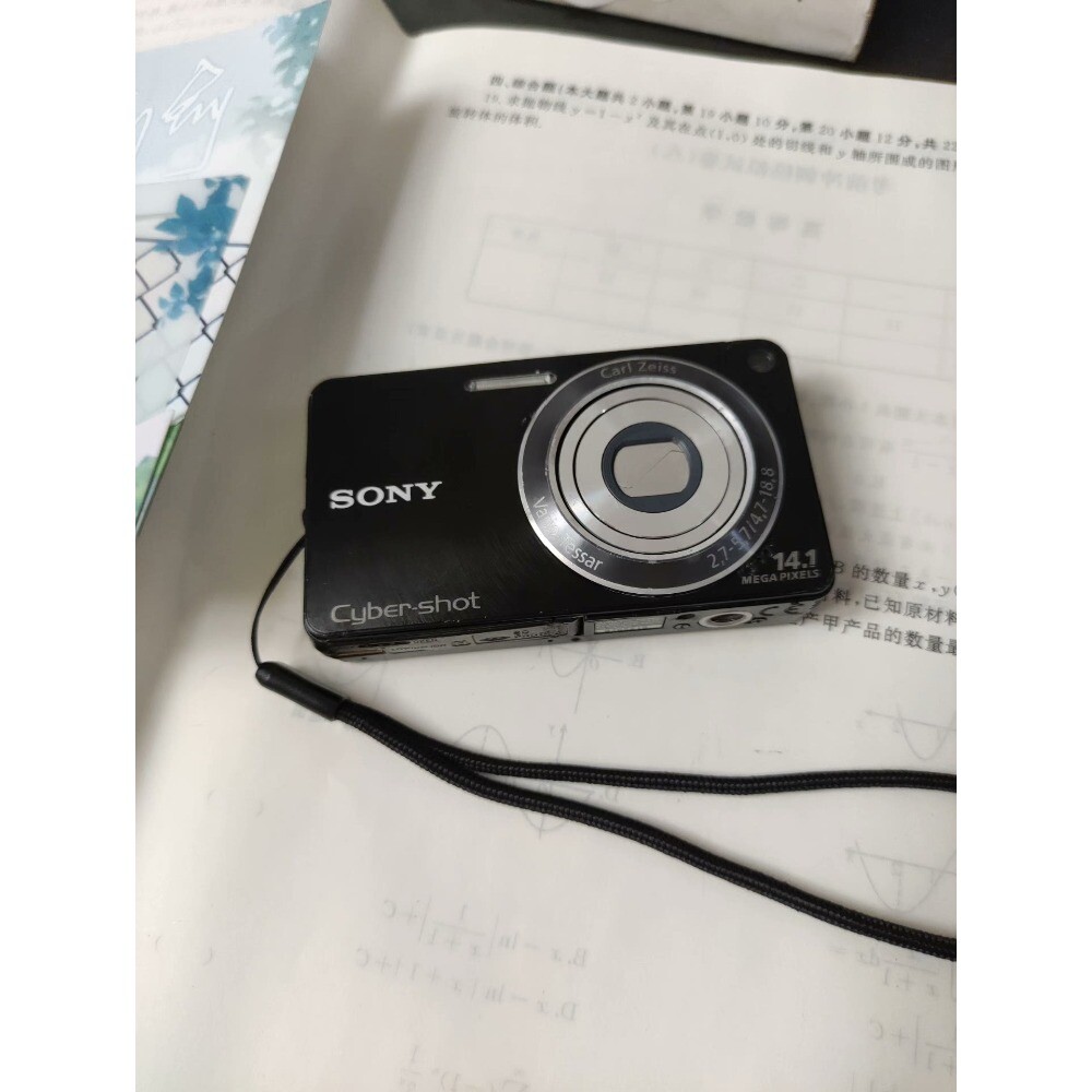 SONY Cyber-Shot DSC-W350 Digital Camera Built-in Flash Face