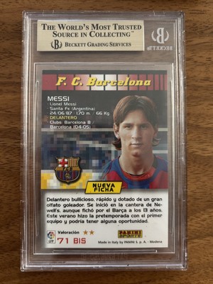 2004-05 Panini Megacracks La Liga Soccer #71BIS Lionel Messi RC