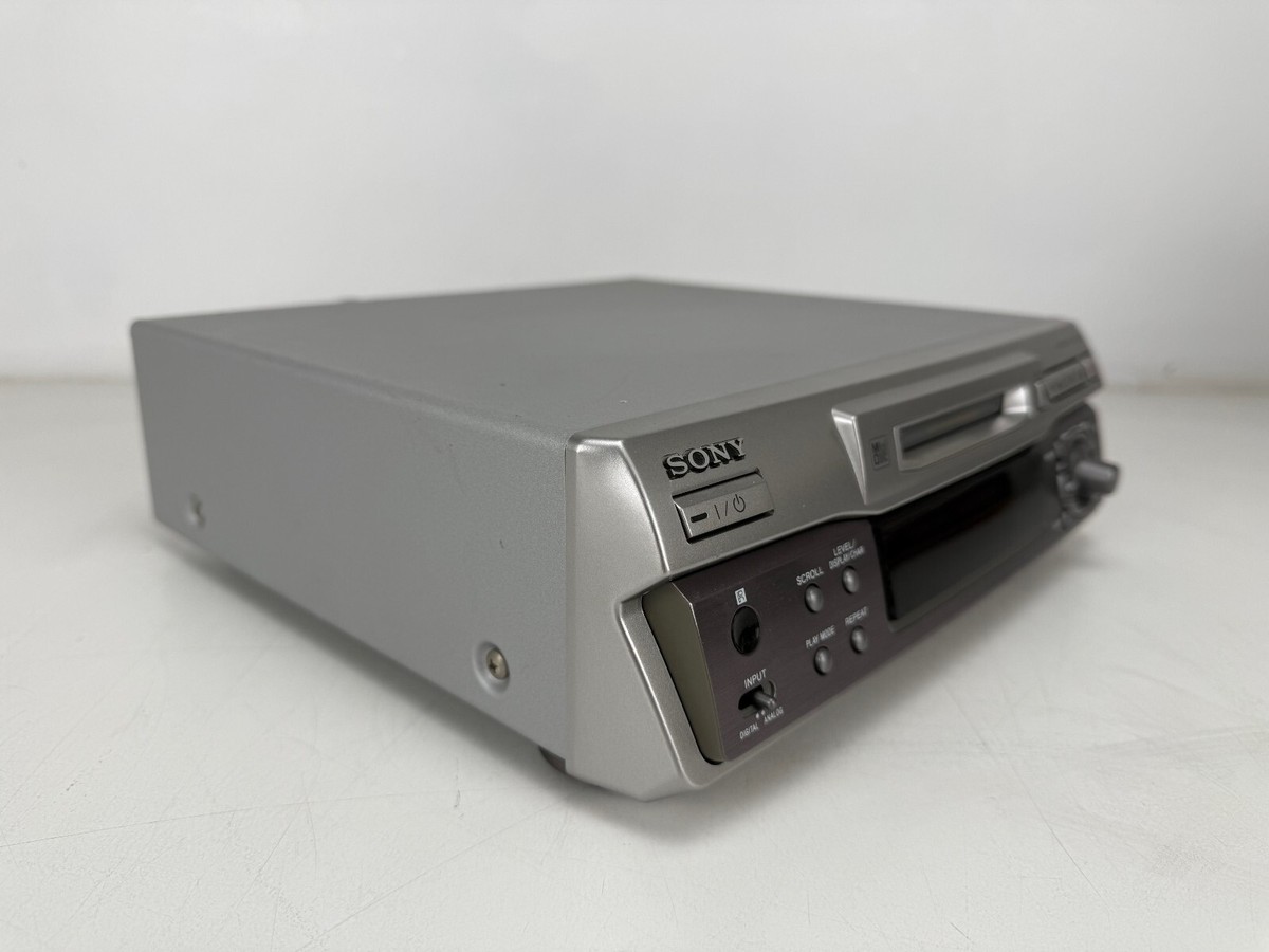 Sony MDS-S40 Mini Disc Deck With Original Box - Remote Control