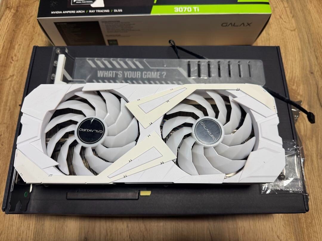 GALAKURO GALAX GeForce RTX 3070 Ti 8GB GK-RTX3070Ti-E8GB/WHITE | eBay